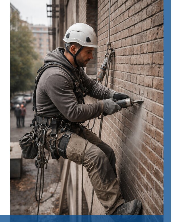 Расшивка кирпичных швов в Новом Уренгое от 624 р. | ВЫСОТНИК-Нвг