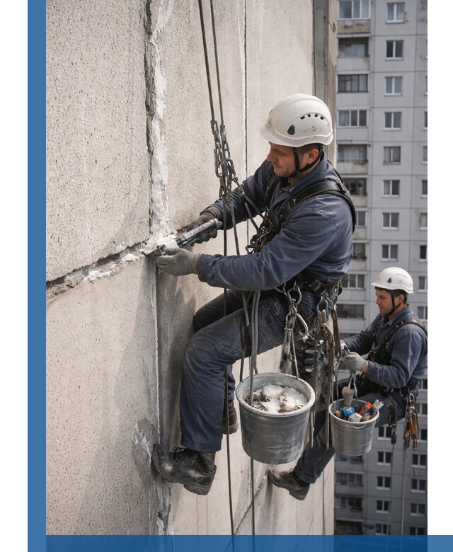 Утепление межпанельных швов в Новом Уренгое профессионально и надежно