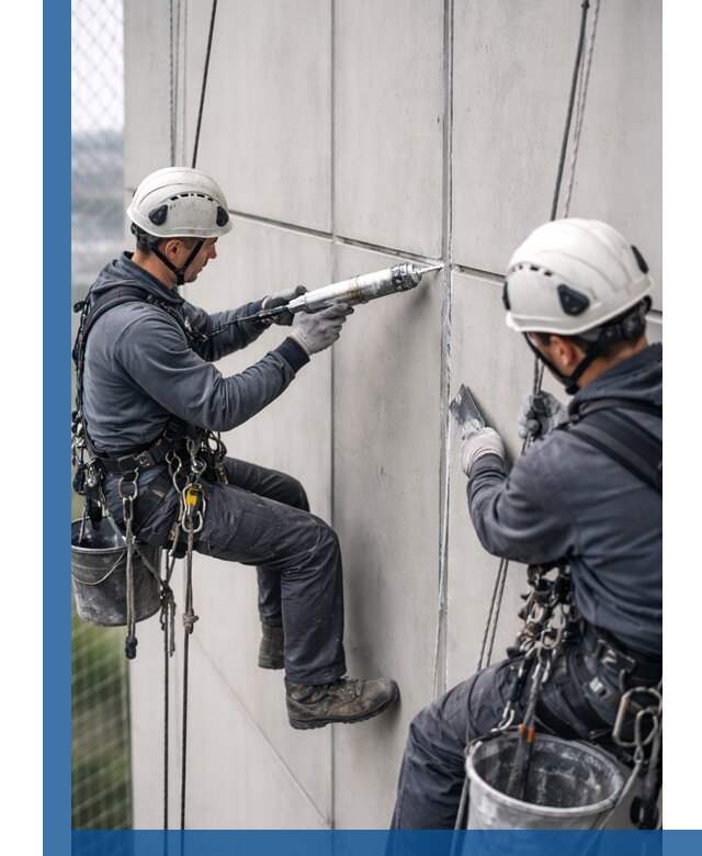 Первичная герметизация швов фасадов и кровель в Новом Уренгое