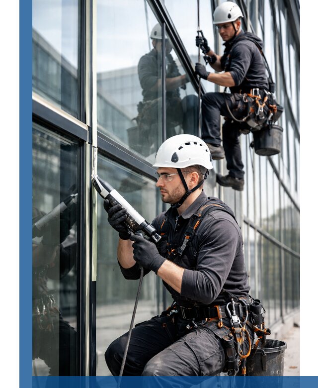 Герметизация витражных швов в Новом Уренгое для зданий и фасадов