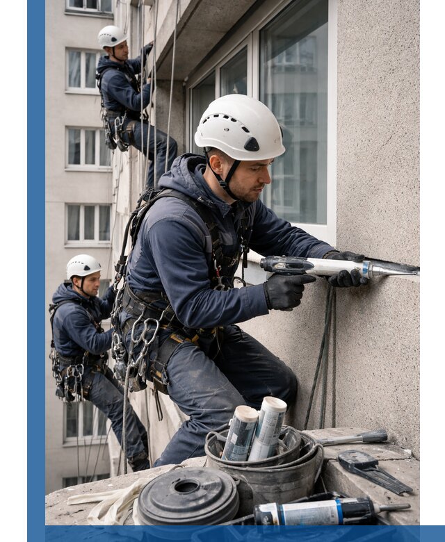 Герметизация швов лоджии в Новом Уренгое профессионально и надежно