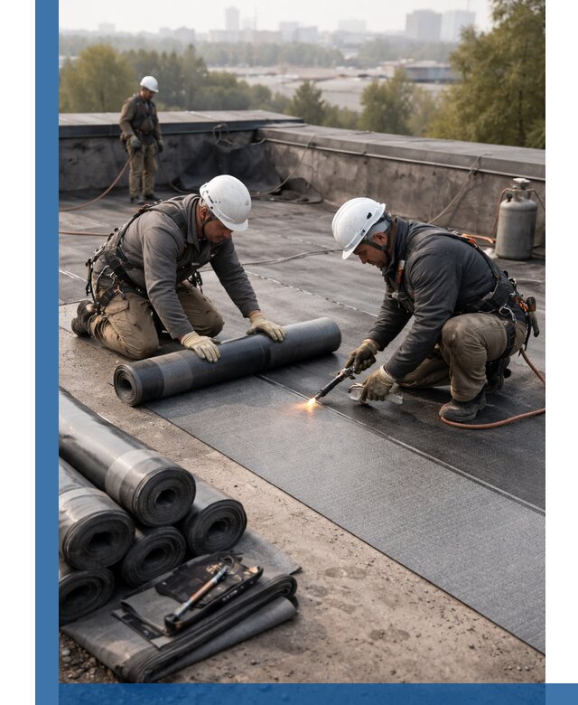 Монтаж мягкой кровли в Новом Уренгое профессионально и надежно