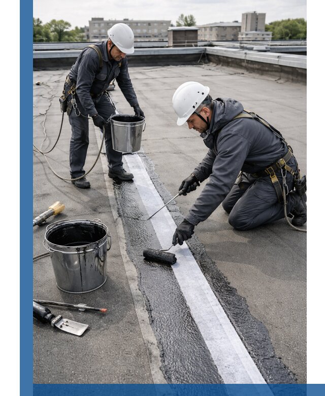 Гидроизоляция кровли мастикой в Новом Уренгое надежная защита