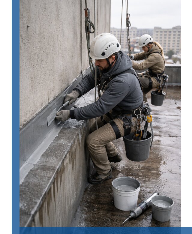 Гидроизоляция примыканий кровли в Новом Уренгое, гарантия надежности