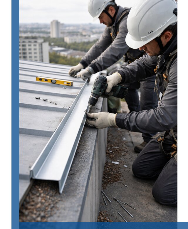 Монтаж капельника на кровле в Новом Уренгое с гарантией качества