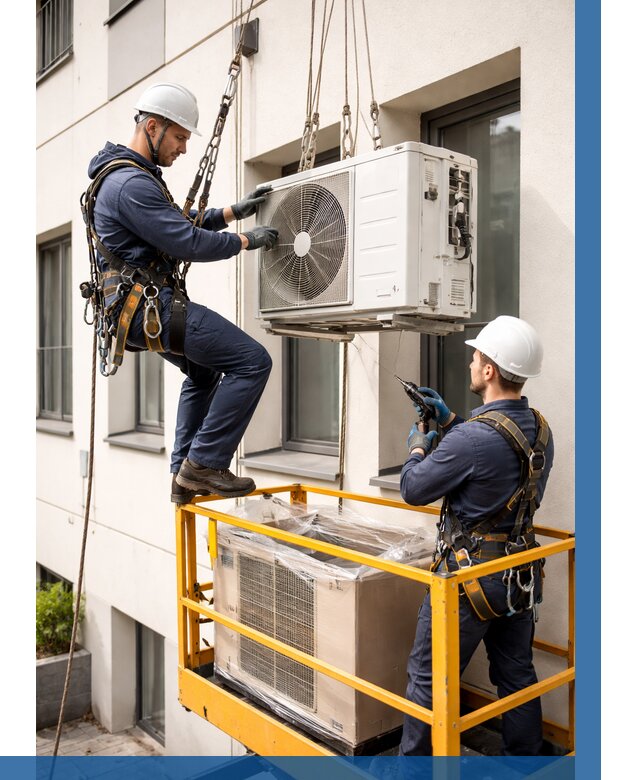 Демонтаж внешнего блока кондиционера в Новом Уренгое от 3639 р. | ВЫСОТНИК-Нвг