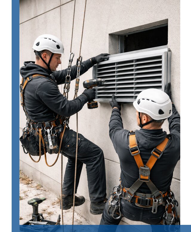 Монтаж вентиляционных решеток в Новом Уренгое профессиональный сервис