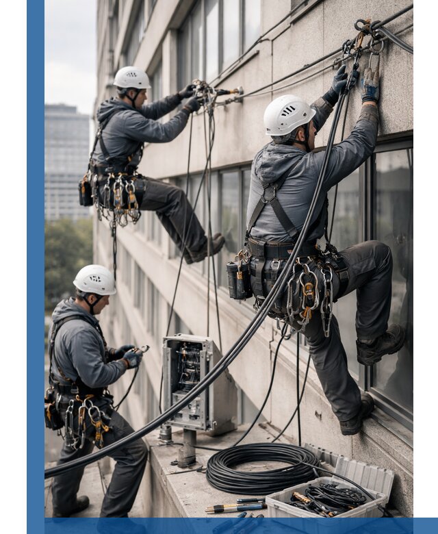 Прокладка оптоволоконного кабеля в Новом Уренгое под ключ с тестированием