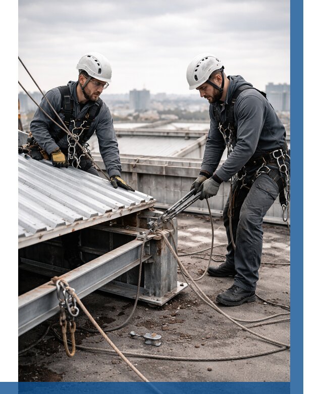 Демонтаж крышной установки в Новом Уренгое от 88383 р. | ВЫСОТНИК-Нвг