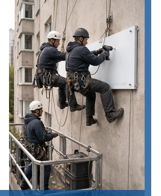 Монтаж табличек и указателей в Новом Уренгое от 3639 р. | ВЫСОТНИК-Нвг