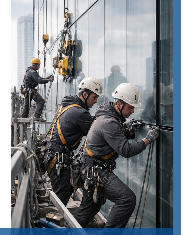 Структурное остекление фасадов в Новом Уренгое от 9878 р. | ВЫСОТНИК-Нвг