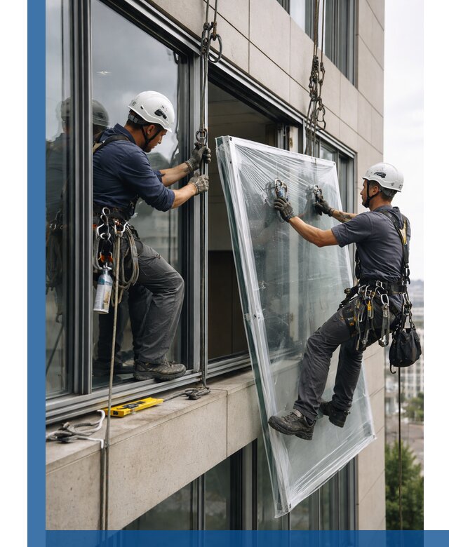 Профессиональная замена стекла в витраже в Новом Уренгое с гарантией