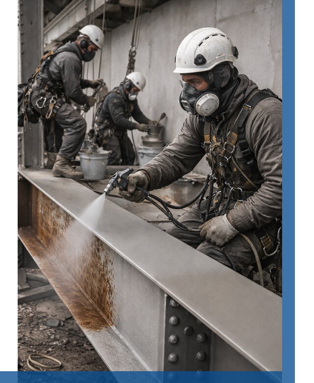 Антикоррозионная покраска металла в Новом Уренгое от 728 р. | ВЫСОТНИК-Нвг