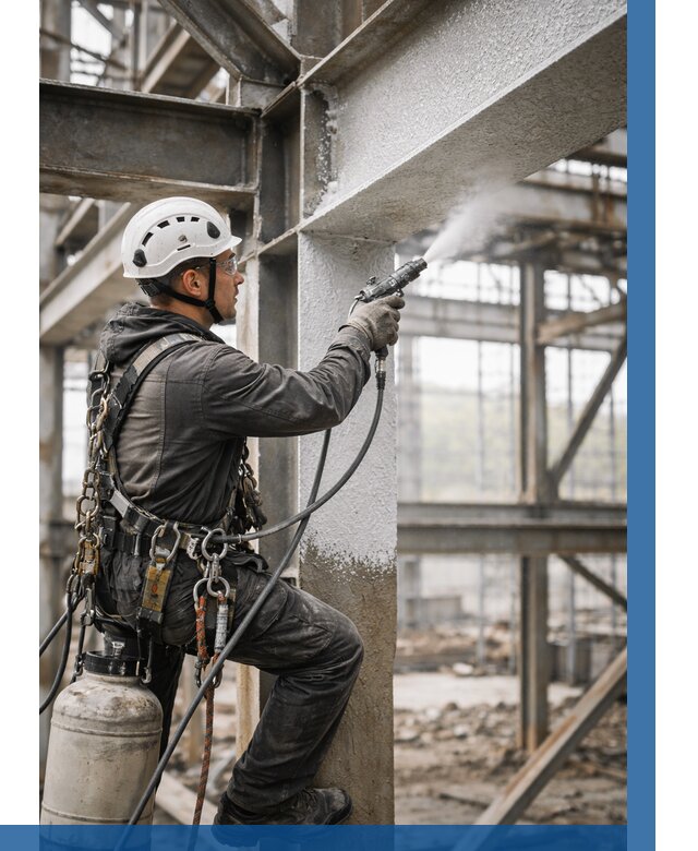 Огнезащита металлоконструкций от 780 р. | ВЫСОТНИК-Нвг в Новом Уренгое