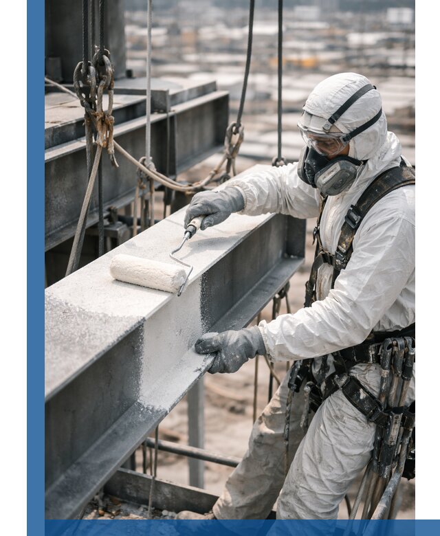 Профессиональная огнезащитная обработка металлоконструкций в Новом Уренгое