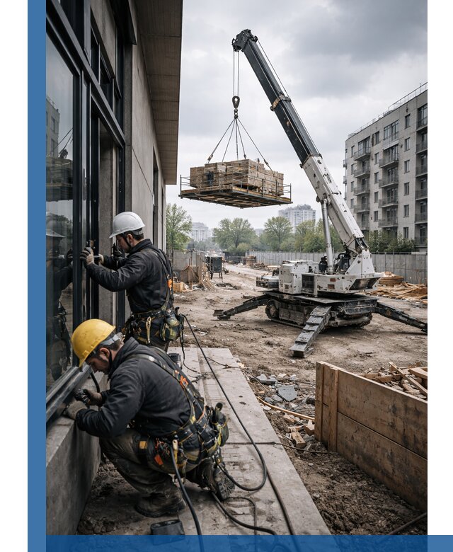 Аренда крана Пионер в Новом Уренгое для строительных работ