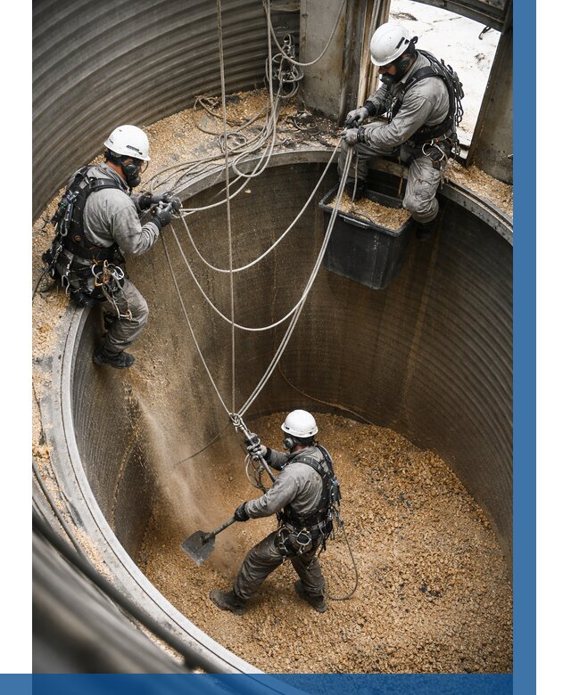 Чистка зерновых бункеров в Новом Уренгое от 12478 р. | ВЫСОТНИК-Нвг