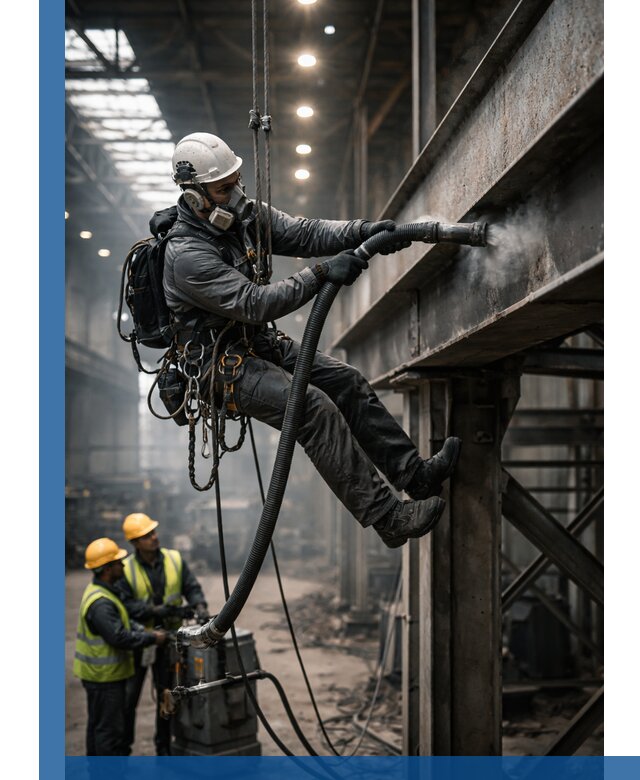 Обеспыливание конструкций в цехах промышленного производства в Новом Уренгое