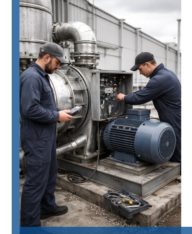 Техническое обслуживание промышленного оборудования в Новом Уренгое