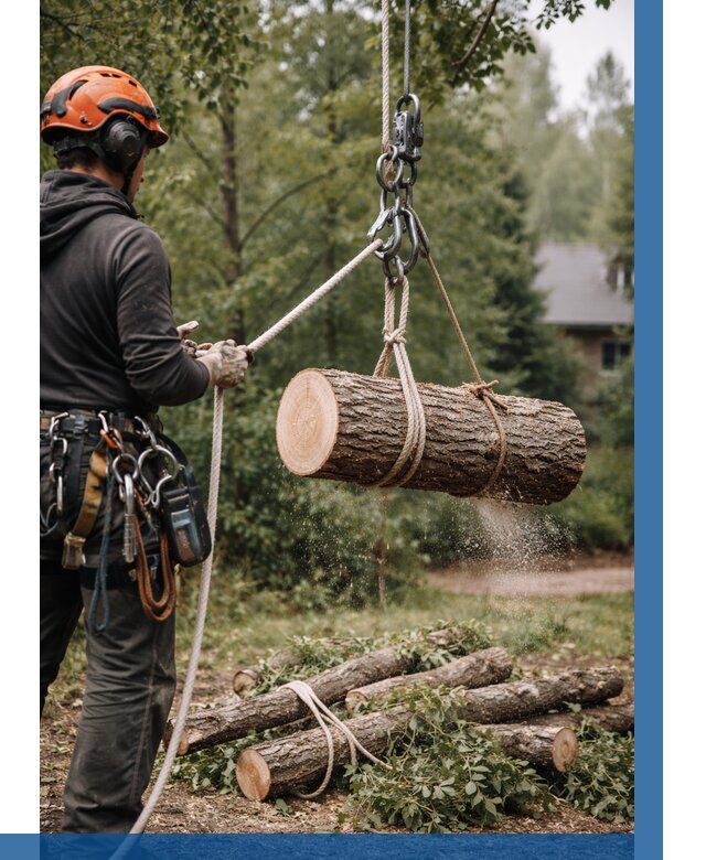 Валка деревьев частями в Новом Уренгое от 7799 р. | ВЫСОТНИК-Нвг