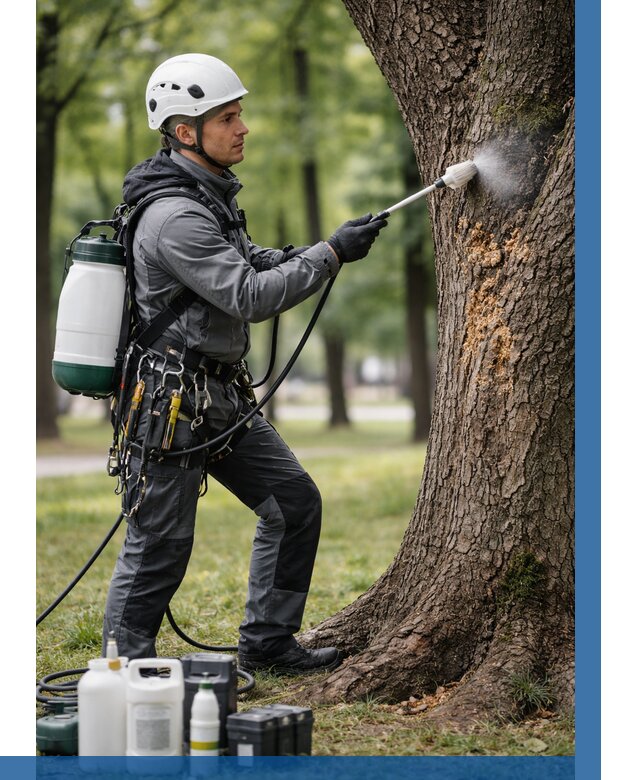 Обработка деревьев от вредителей в Новом Уренгое от 4679 р. | ВЫСОТНИК-Нвг