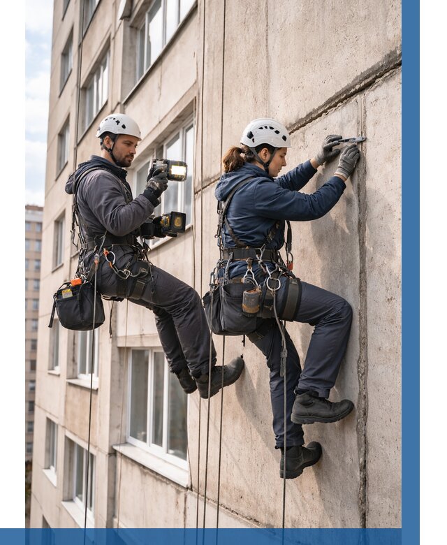 Обследование межпанельных швов в Новом Уренгое от 1872 р. | ВЫСОТНИК-Нвг