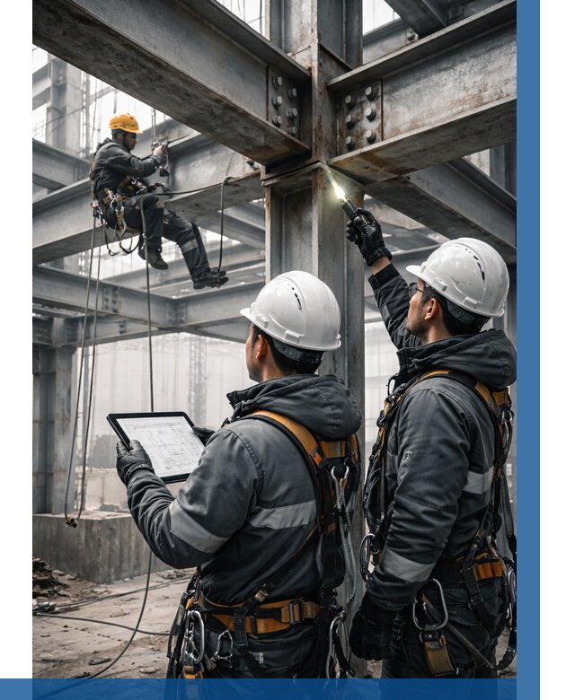 Обследование металлоконструкций в Новом Уренгое от 5719 р. | ВЫСОТНИК-Нвг