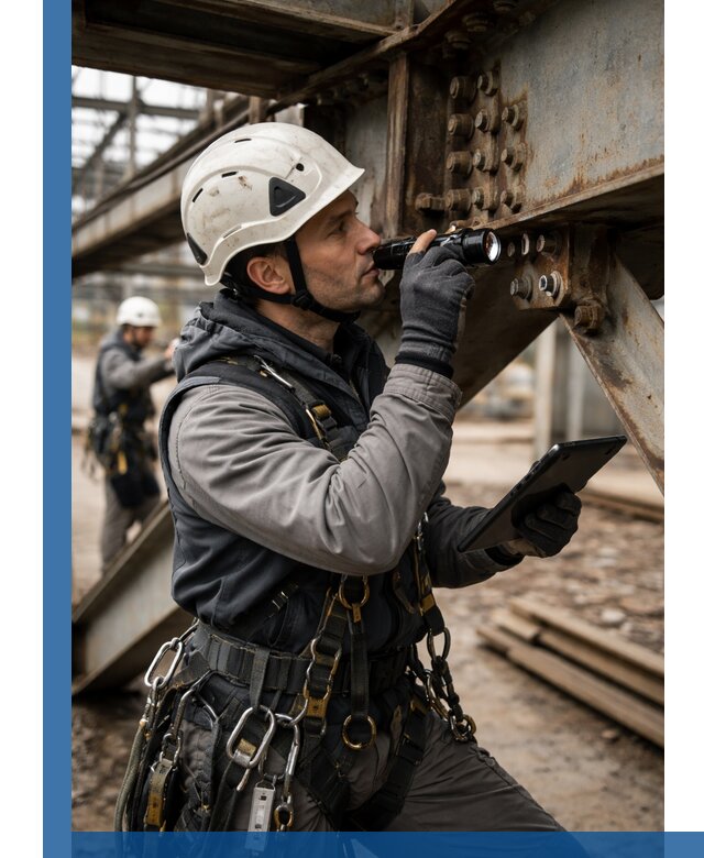 Обследование металлоконструкций и диагностика прочности в Новом Уренгое